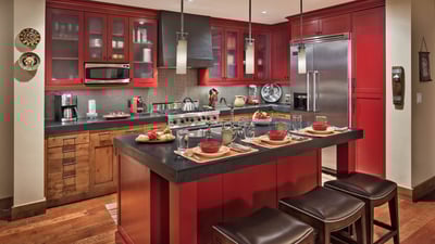 Gourmet kitchen