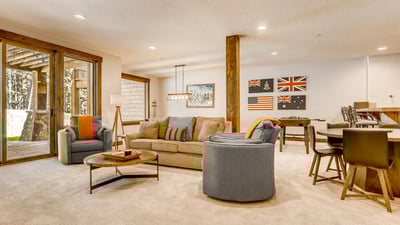 Lower level family room