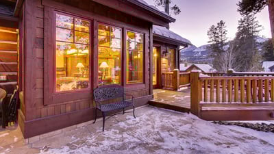 Rustic Timber Lodge