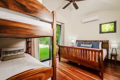 #2. Downstairs, the perfect room for parents with kids.