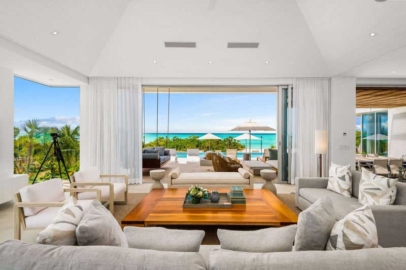 Beach Enclave Grace Bay 5 BDM Beachfront Villa