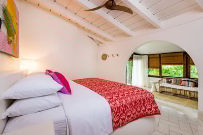 Unforgettable nights in this king-sized bed await you in Bedroom #2