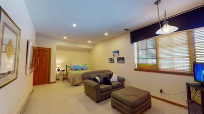 Lower level Queen Bedroom