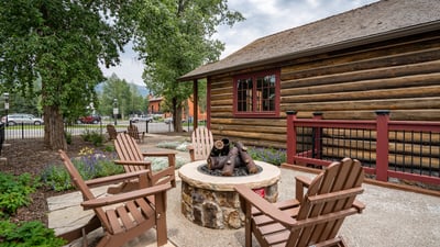 Harris House fire pit