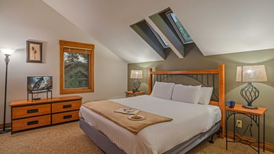Bedroom 3, Upper Level - King suite on upper level, shared hall bath