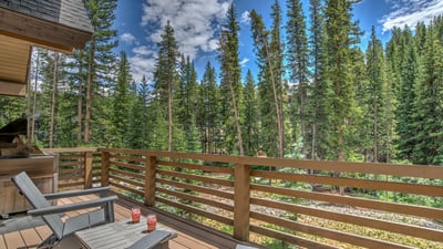 Deck w BBQ