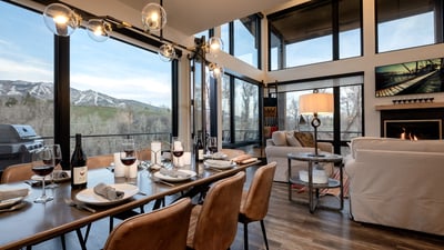 Dining table view