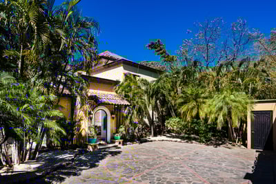 Main entrance of Casa de Luz.