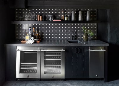 Bar and Kitchenette in the theater room, perfect for entertaining and relaxing
