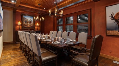 Stunning new dining room seats 14