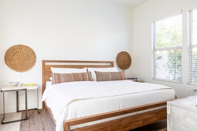 Mezcal | Back casita room: king bed, smart TV (accessible through the front bedroom only).