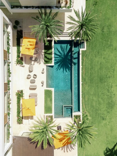 Large luxury villa with full staff and ocean views