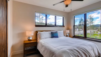 King suite on lower level