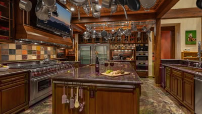Beautiful gourmet kitchen