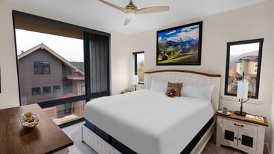 Primary suite, upper level