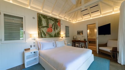 Bedroom 4: Located on the lower&nbsp;level. King size bed, air conditioning, ceiling fan, HD-TV, sat