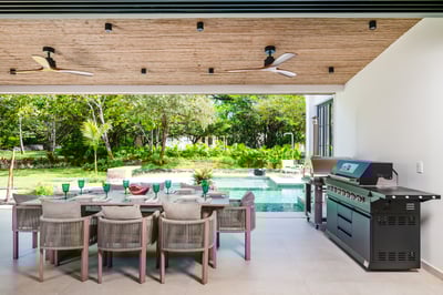 Main House Outdoor Dining Area