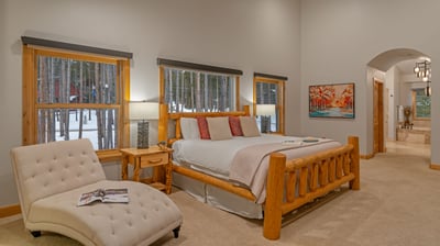 Bedroom 1, Main Level - Primary king suite on main level
