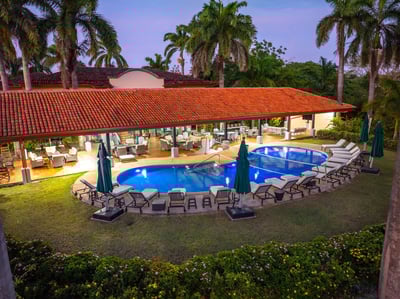 Villa Encantada has outdoor space for days!