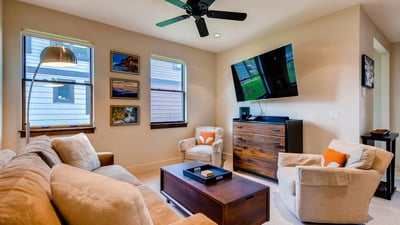Lower level family room