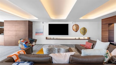 Cinema Room Villa 1