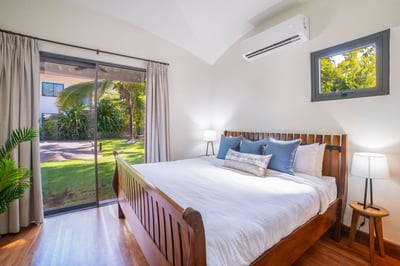 #2. Downstairs, the perfect room for parents with kids.