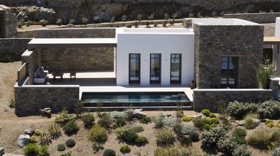 Cyclades,Bonzoe 1 BDM Home with Sea View