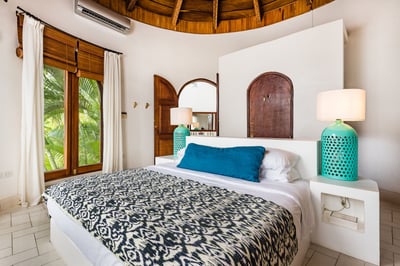 Master Bedroom #1: Your cozy haven for ultimate relaxation.