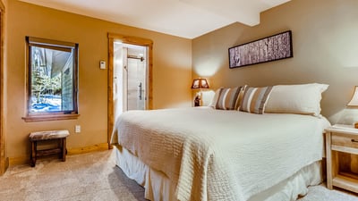 King Suite with ensuite on main level