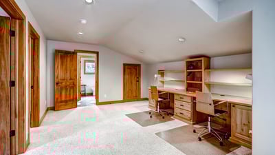 Upper level workspace