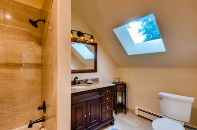 Hall bath on upper level