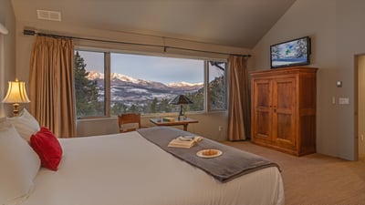 Bedroom 1, Upper Level - Primary King with amazing views!