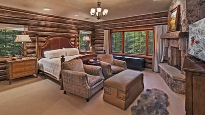 King suite on main level