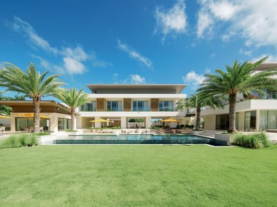 Large luxury villa with full staff and ocean views