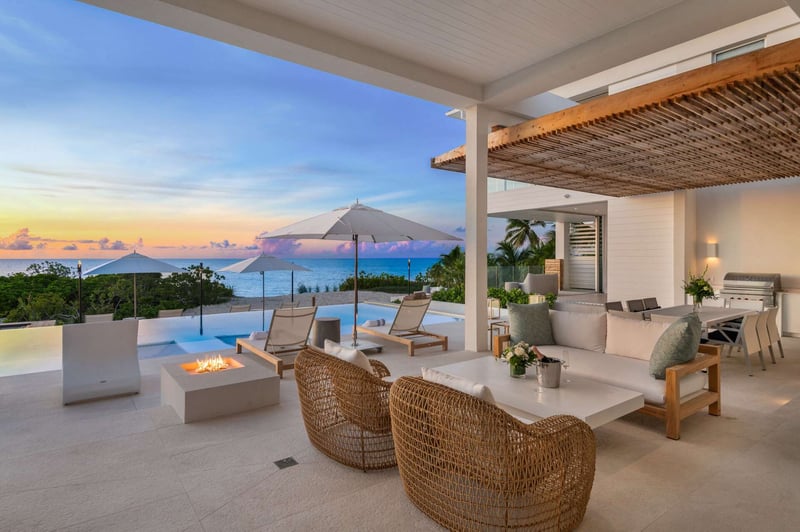 Beach Enclave Grace Bay 5 BDM Beachfront Villa