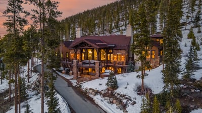 Aerial of Switchback Lodge