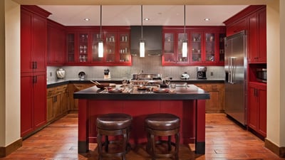 Gourmet kitchen