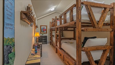 Bedroom 4, Upper Level - Twin bunk room on upper level