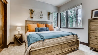 King Bedroom on lower level