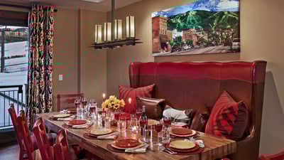Dining area