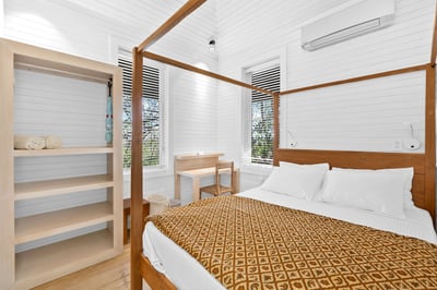 Enjoy the privacy in Bedroom #7!