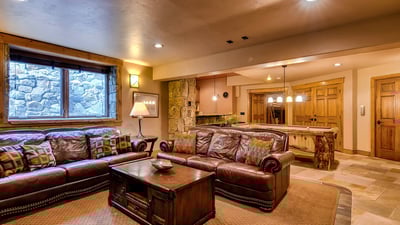Lower level family room