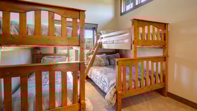 Upper level bunkroom