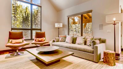 Great room with lots of natural light
