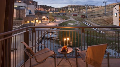 Balcony with a view