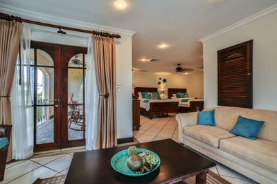 Master Bedroom #8: Relax in style - living room, balcony & comfort!