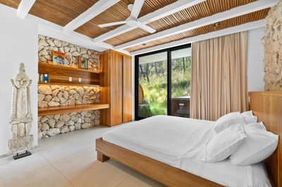 Suite #2: Designed for comfort with a king bed, AC, and private bathroom.