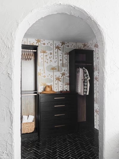 walk-in closet off the primary bedroom