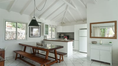 Dining Area & Kitchen: Fully equipped, gas cooker, blender, microwave, dishwasher, Nespresso coffee 