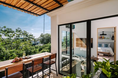 Detached Mini Villa 2 | Living Room, Kitchen, Suite & Private Bathroom